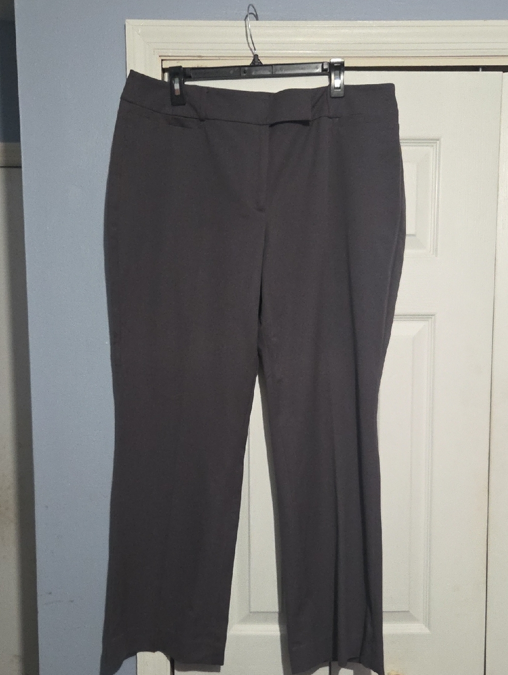 Ann Taylor Slate Gray Boot Cut Dress Pants